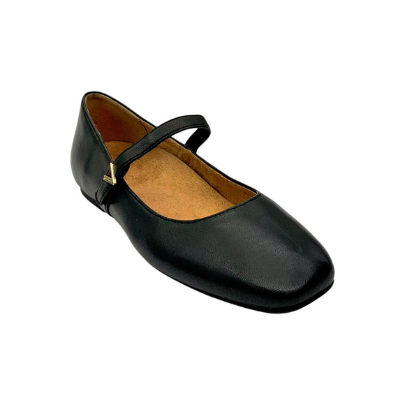 Vionic Shoes - Vionic Women's Leather Mary Jane Flats Alameda Black - Narrow